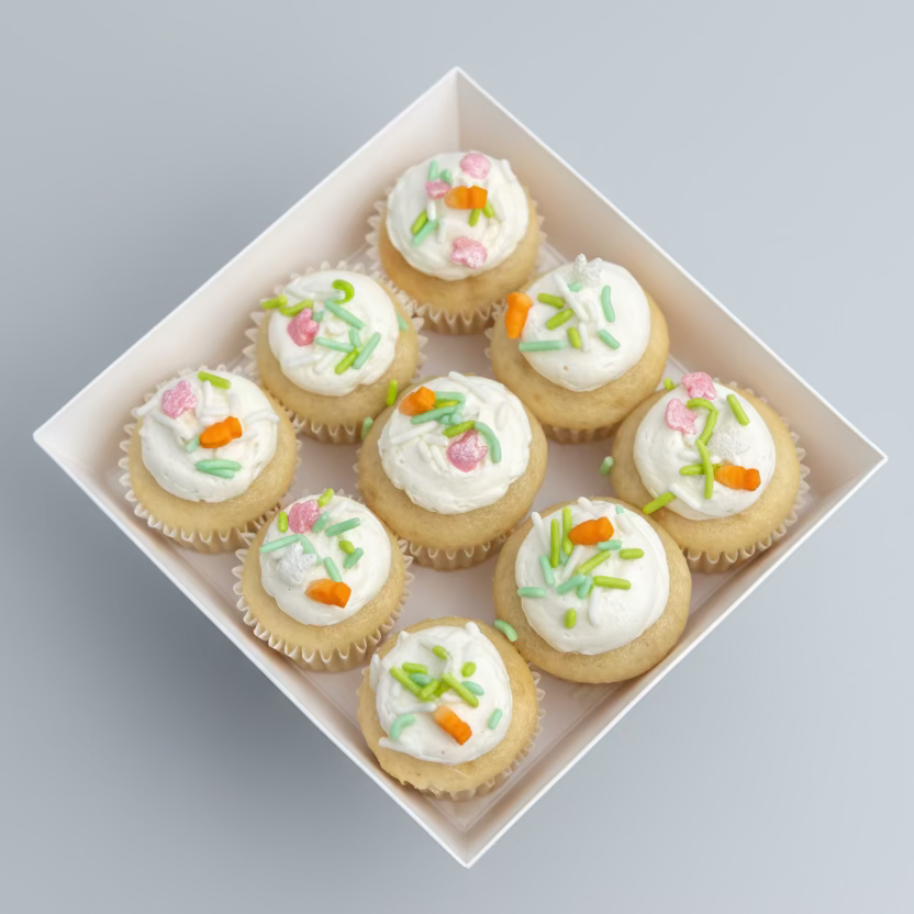 Mini Almond Cupcakes