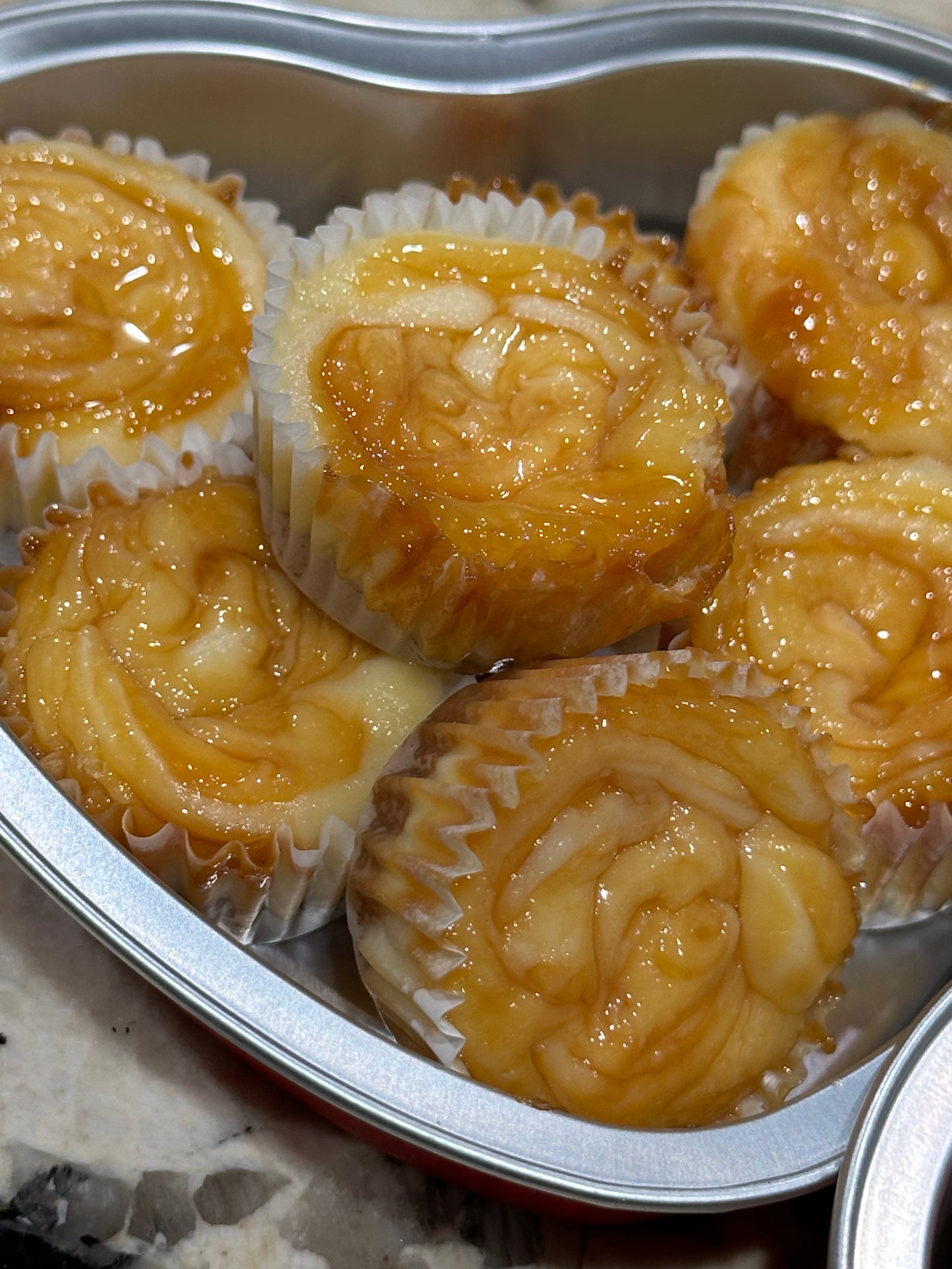 caramel cheesecake