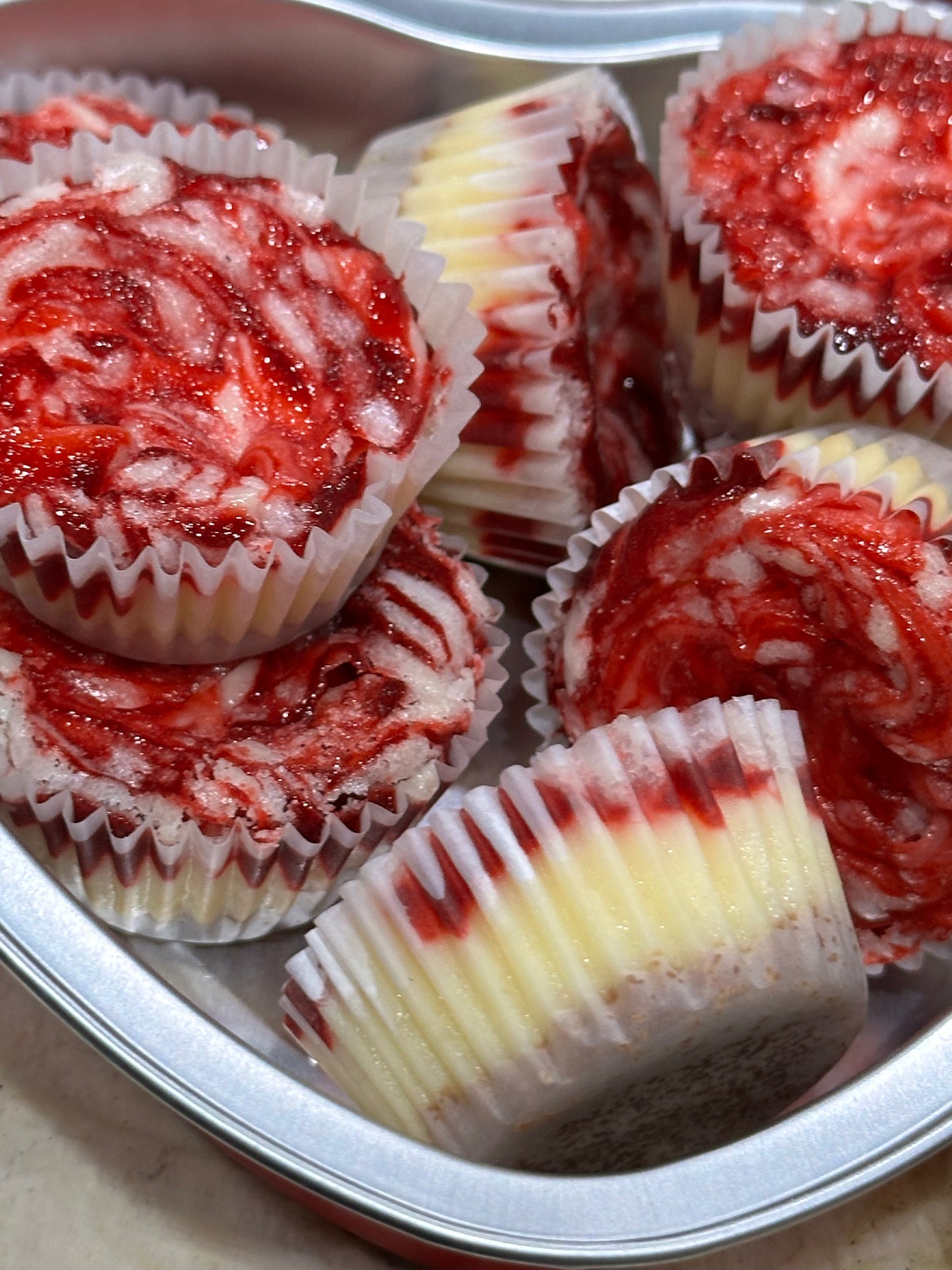 red velvet cheesecake