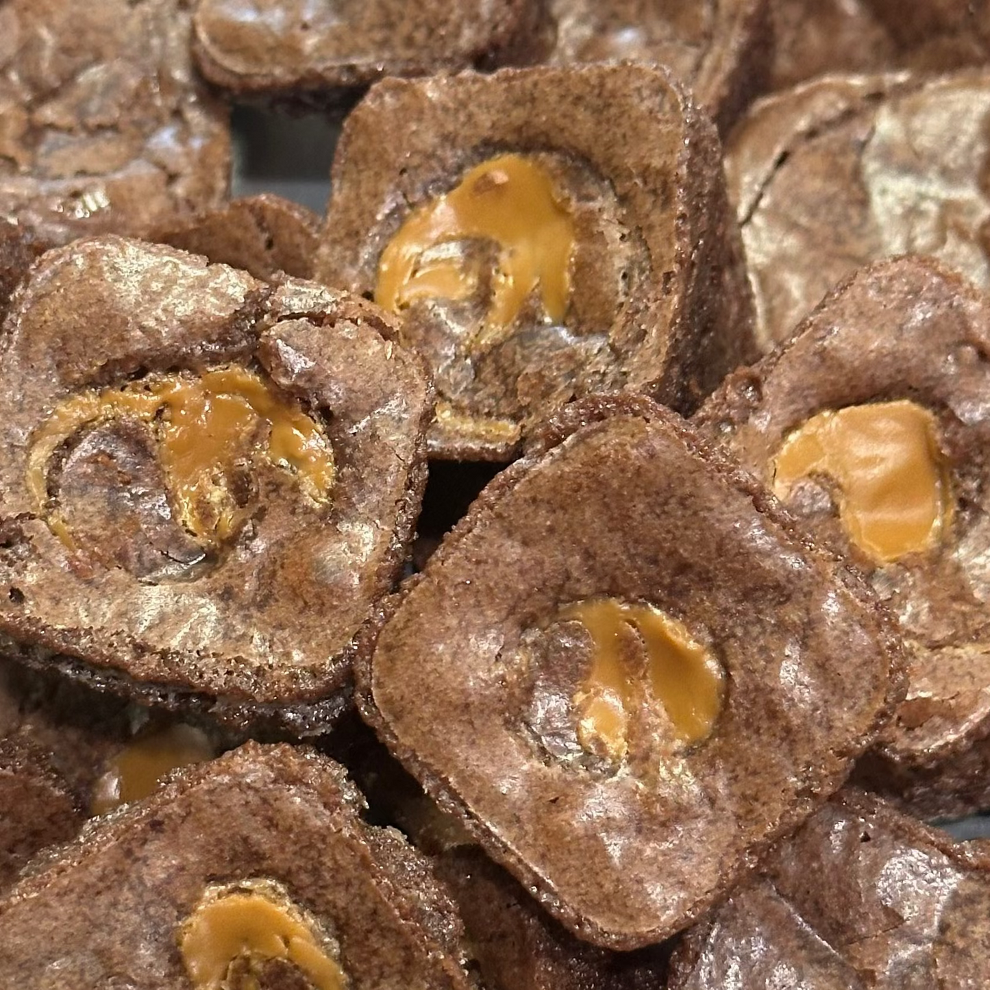 biscoff brownie bites
