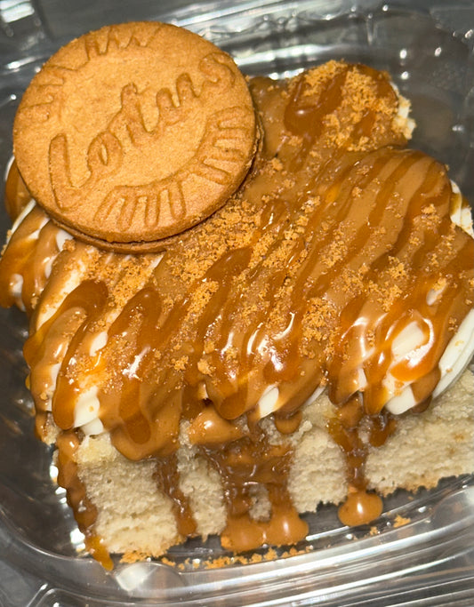 Biscoff Cake Slice