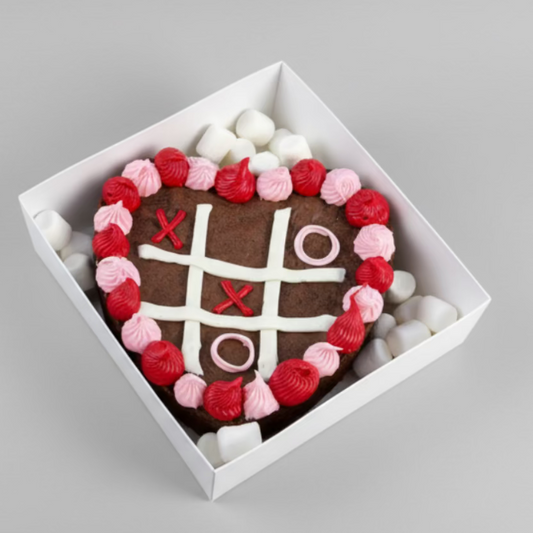 Heart Fudge Brownie